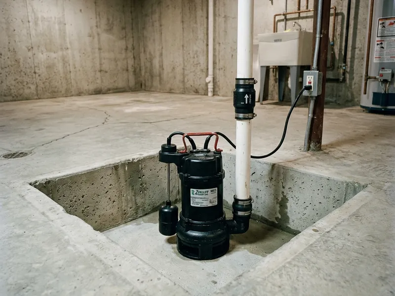 Sump Pump Installation Plumber in Sycamore, OK